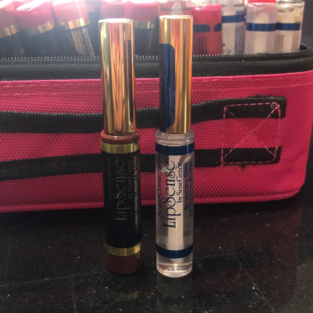 Mulled wine Lipsense with glossy